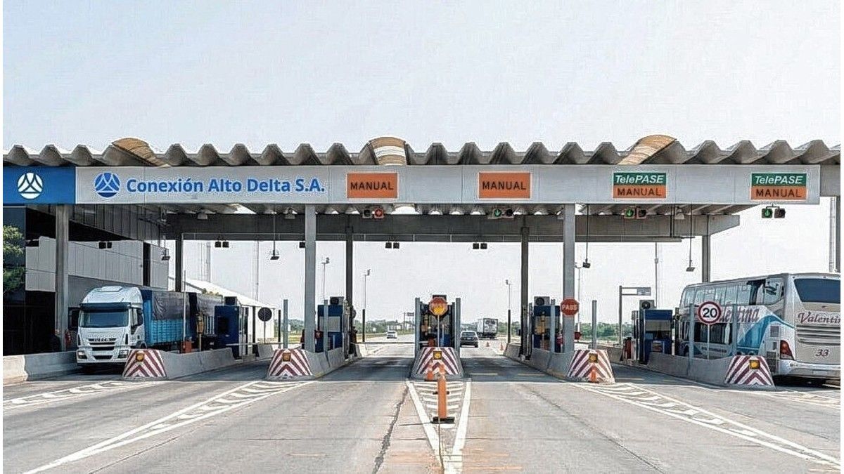 TelePASE ya representa el 50% del tránsito en el puente Rosario-Victoria - imagen de origen