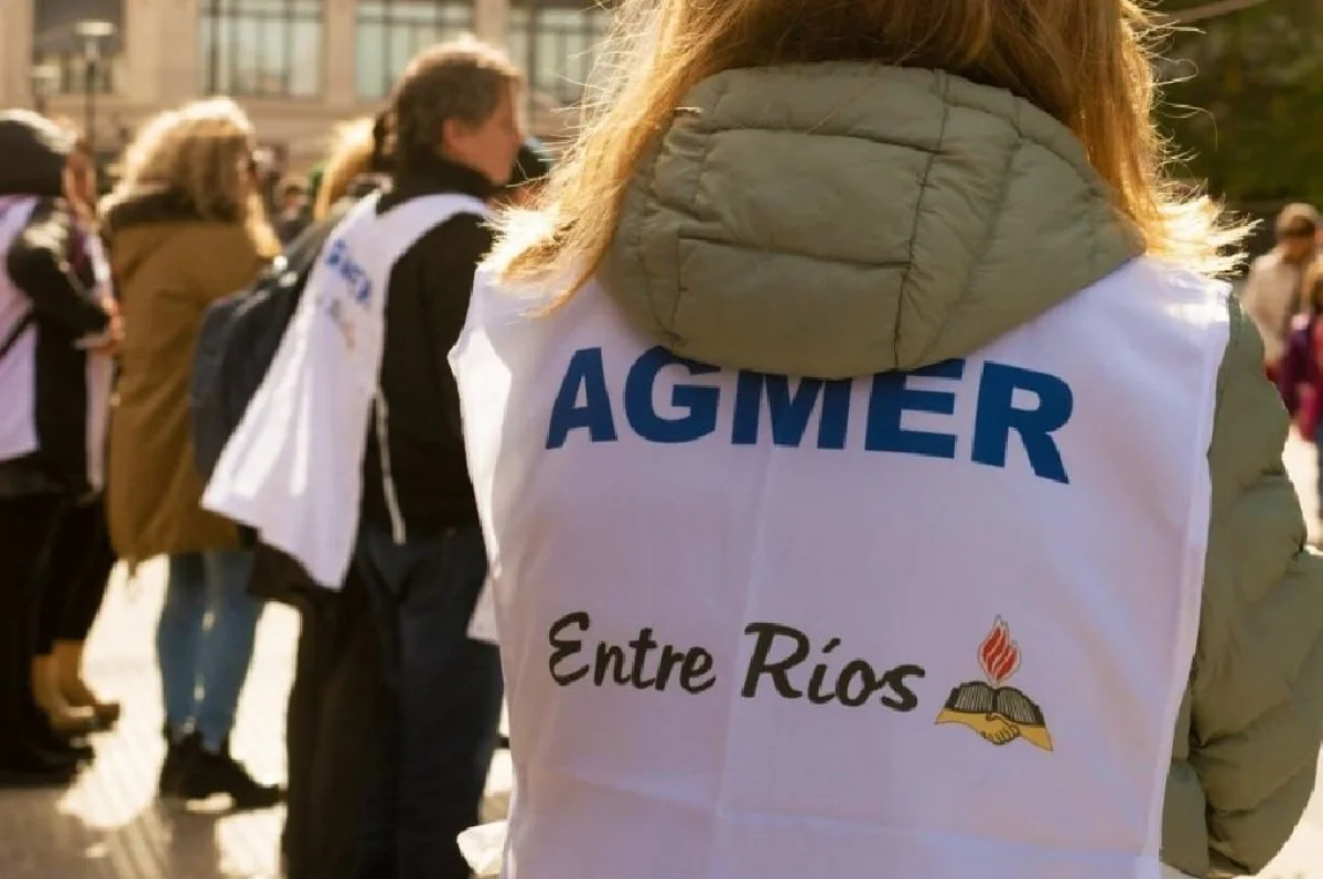 Agmer anunció un paro docente para este martes en reclamo de salarios y contra la reforma previsional - imagen de origen