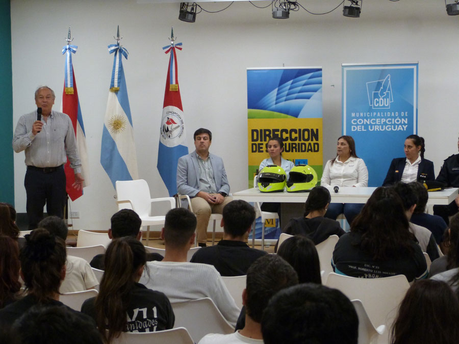 Se realizarán talleres de seguridad vial para estudiantes secundarios de Concepción del Uruguay - imagen de origen