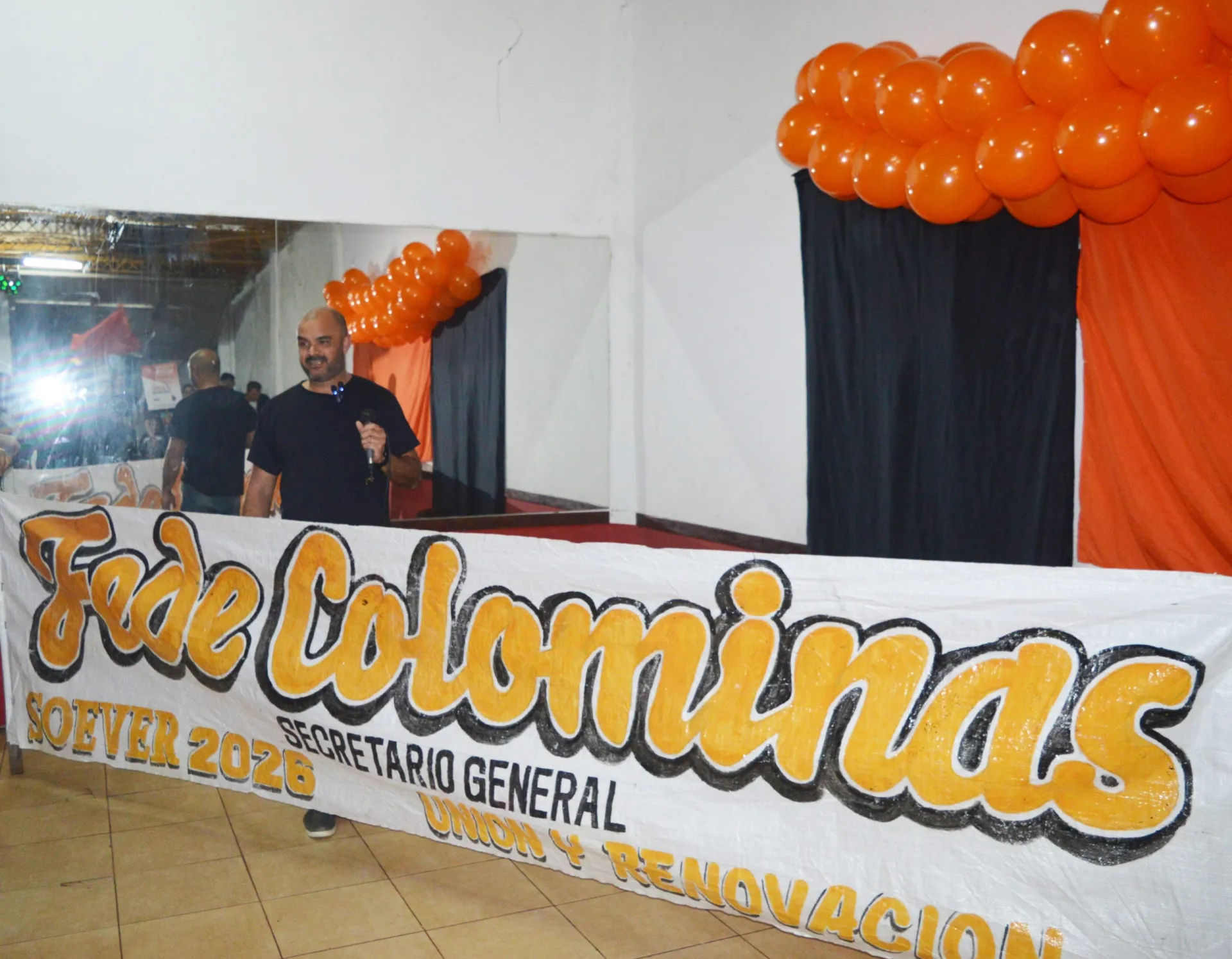 Golpe histórico en SOEVER: la oposición de la lista Naranja ganó las elecciones y Federico Colominas es el nuevo conductor de los viales - imagen de origen