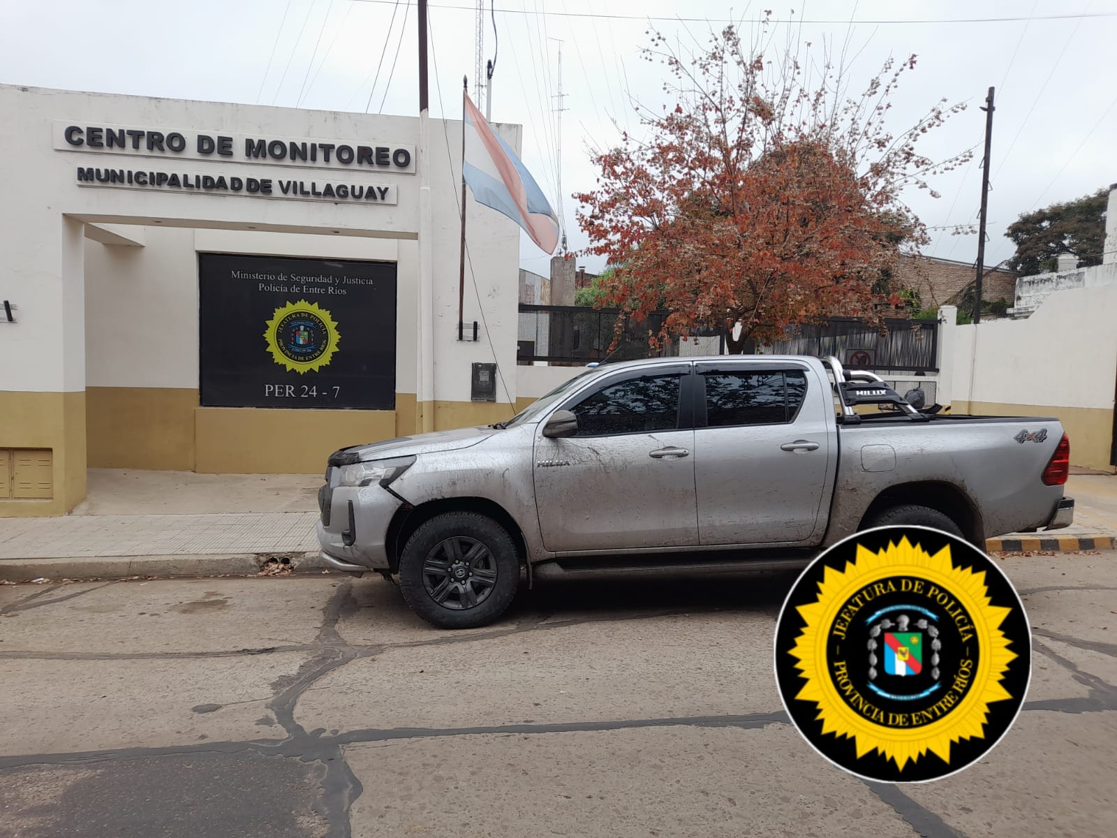 Villaguay: aprehendieron a un hombre tras una peligrosa persecución y agresión a un policía - imagen de origen