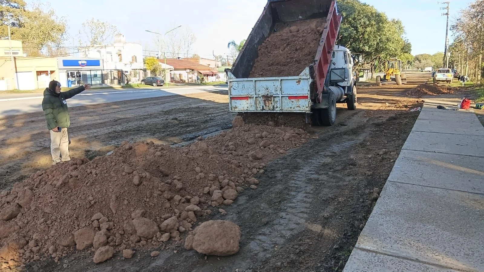 Iniciaron las obras de puesta en valor de la Escuela Nº3 Y Nº 113 de Pueblo Belgrano - imagen de origen