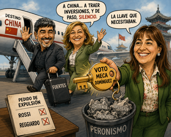 Los aportes del peronismo a la reforma previsional: el viaje de Fuertes y Romero a China, el voto de Meca Domínguez y el silencio organizado - imagen de origen