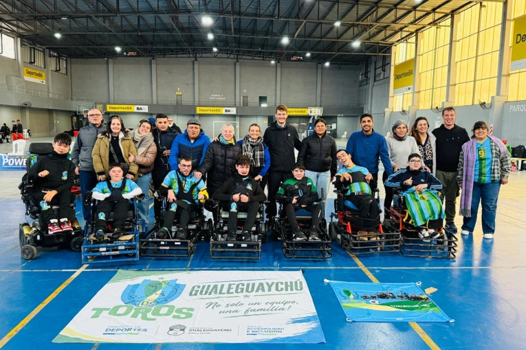 El equipo de Powerchair de Gualeguaychú lidera la tabla tras dos victorias en Buenos Aires - imagen de origen