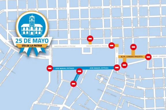 Así será el operativo de tránsito durante la Fiesta del 25 de Mayo - imagen de origen