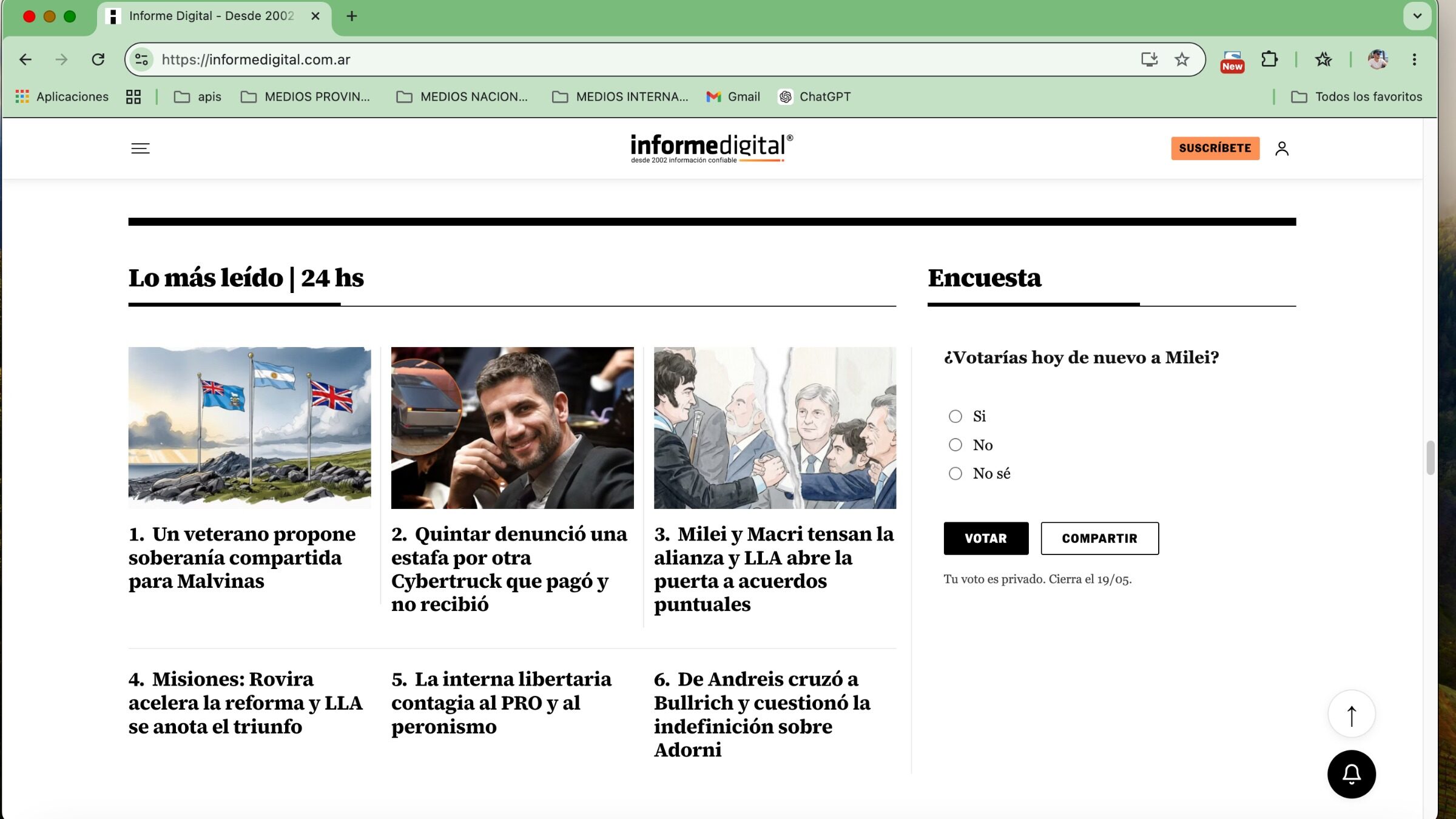 INFORME DIGITAL inicia una nueva etapa digital y audiovisual - Informe Digital - imagen de origen