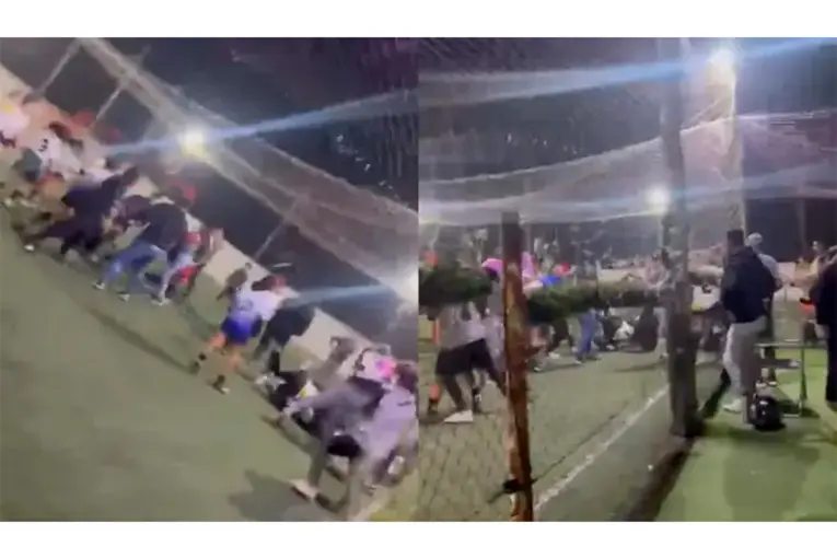 Video: registraron violenta pelea de mujeres en un partido de fútbol femenino - imagen de origen
