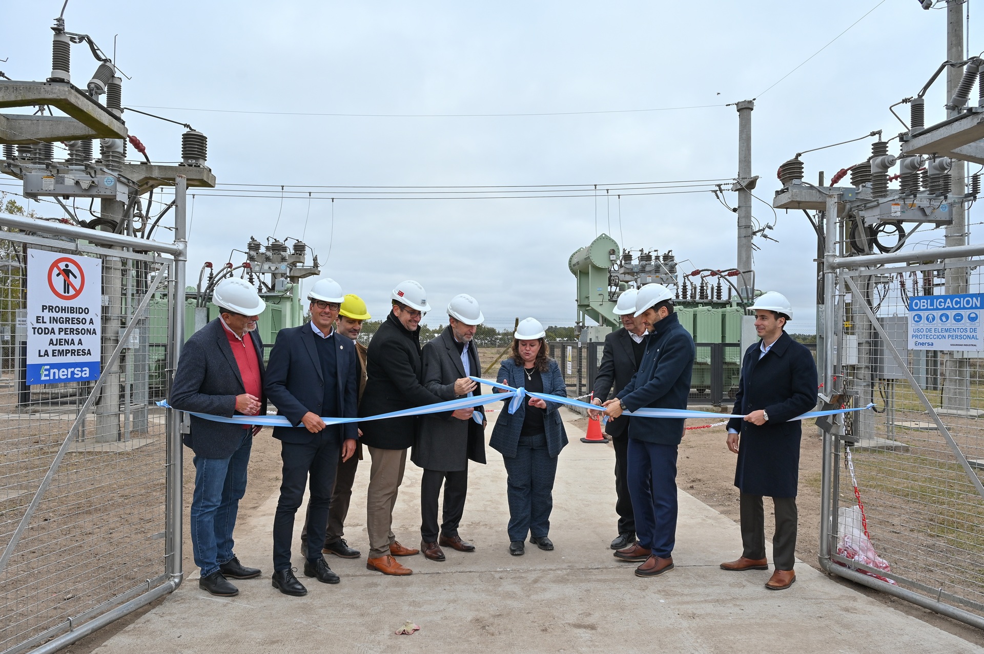 Frigerio inauguró una nueva subestación eléctrica en Ramírez y destacó la baja del costo de la energía - imagen de origen