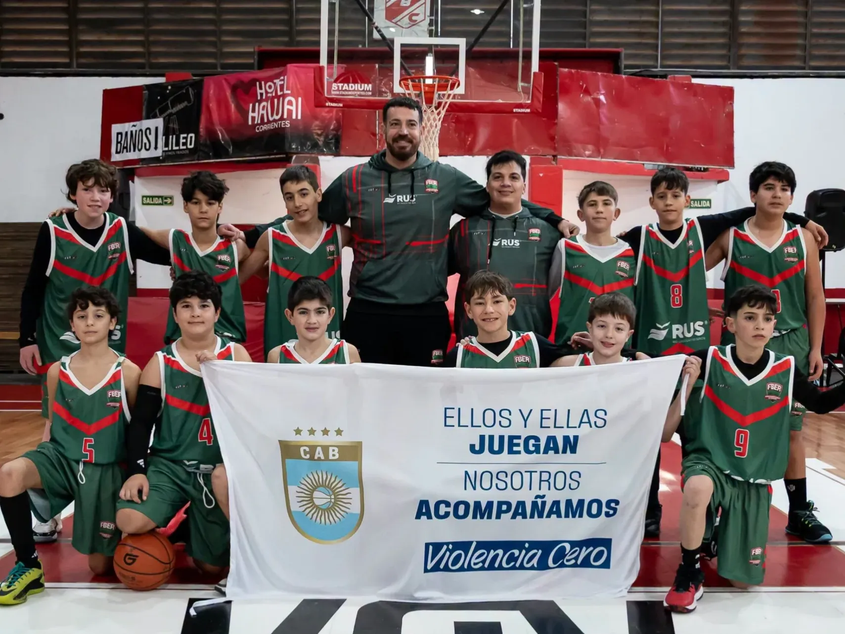 Cuatro jugadores de la ADBG integraron la Selección de Entre Ríos U11 en el Argentino de Federaciones - imagen de origen