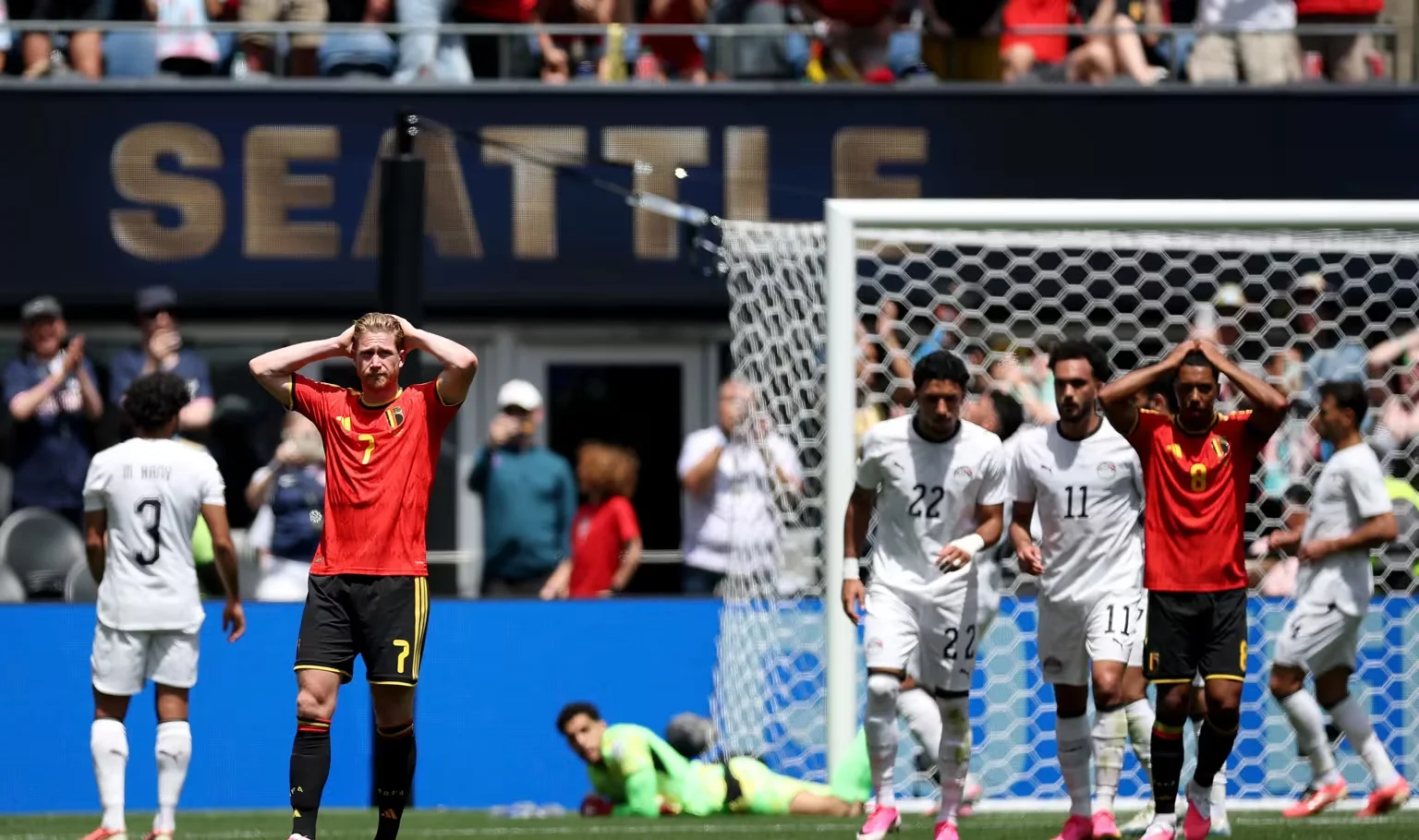 Egipto sorprendió a Bélgica y rescató un valioso empate en su debut mundialista - imagen de origen