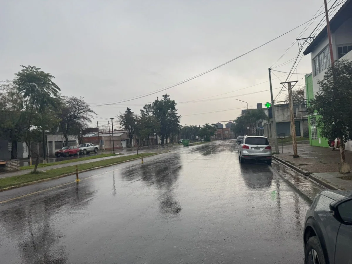 Se cumplió el pronóstico: llegaron las lluvias a Concepción del Uruguay - imagen de origen