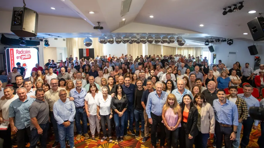Los radicales en gestión transmitieron un mensaje de “unidad” - imagen de origen