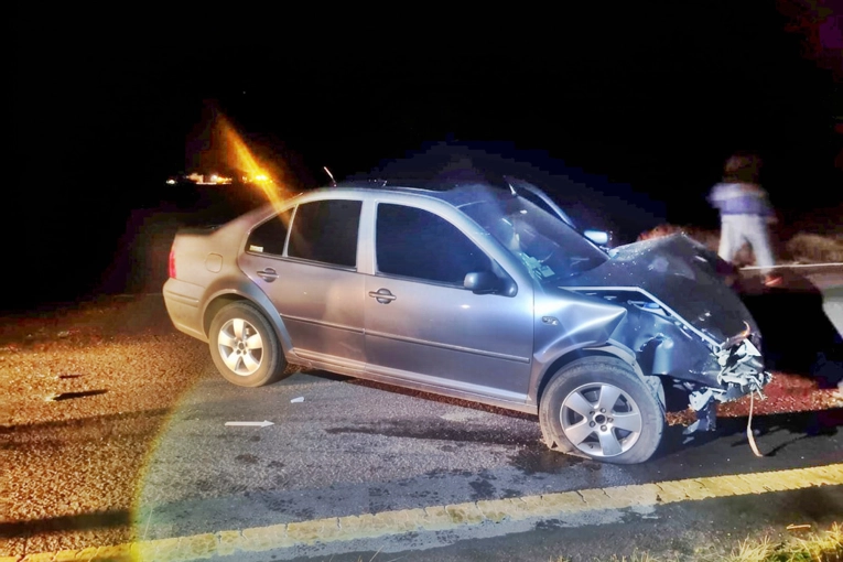 Un menor de edad terminó con su pierna fracturada tras un choque en la Ruta 18 - imagen de origen