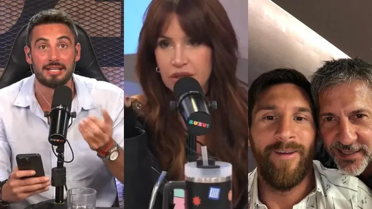 Nicolás Occhiato cruzó duramente a Florencia Peña por difundir información falsa sobre la salud del padre de Messi - imagen de origen