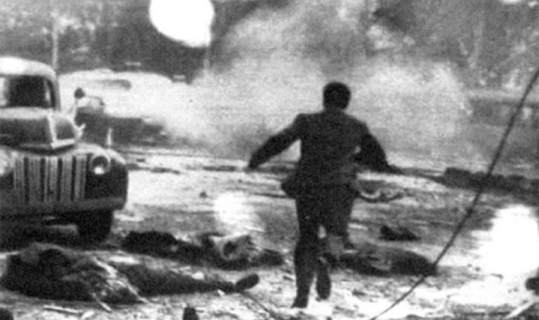 A 71 años del bombardeo en Plaza de Mayo que intentaba matar a Perón y mató civiles - imagen de origen