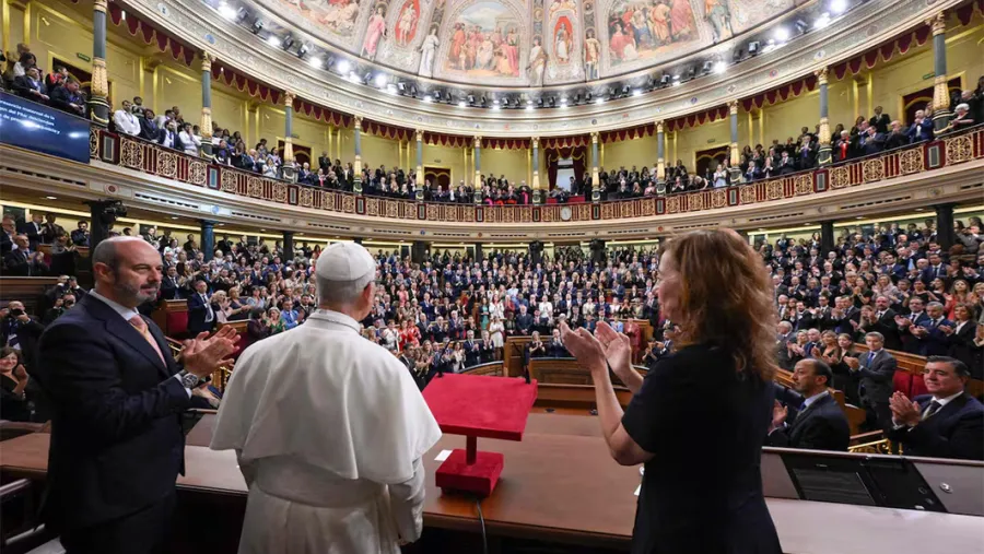 Discurso del Papa en el Congreso de España: “La pluralidad política no debería degenerar en descalificación” | Análisis - imagen de origen