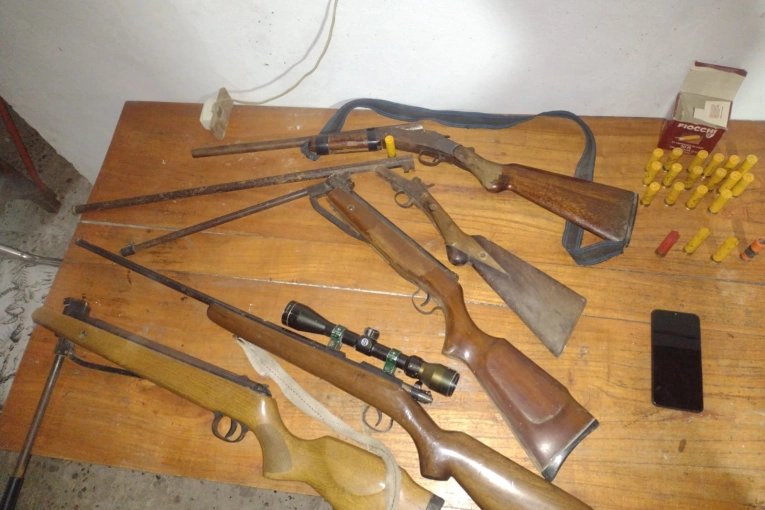 Allanaron una vivienda por amenazas y secuestraron varias armas de fuego - imagen de origen