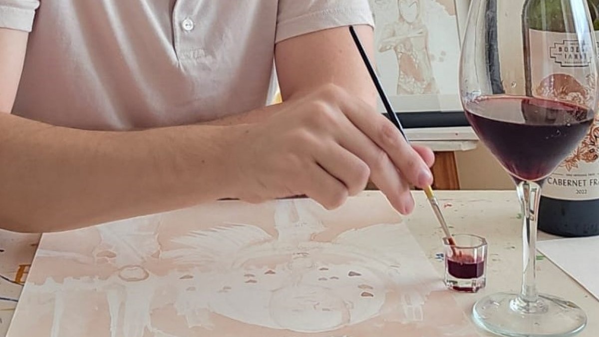 Obras realizadas con vinos locales serán expuestas en el Museo del Carnaval - imagen de origen