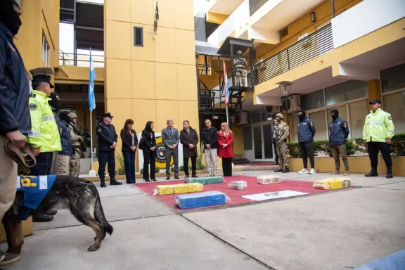 Destacan el operativo de secuestro de casi 261 kilos de cocaína en Feliciano - imagen de origen