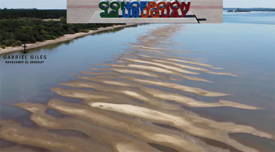 La belleza y majestuosidad de nuestro río Uruguay no deja de sorprendernos - imagen de origen