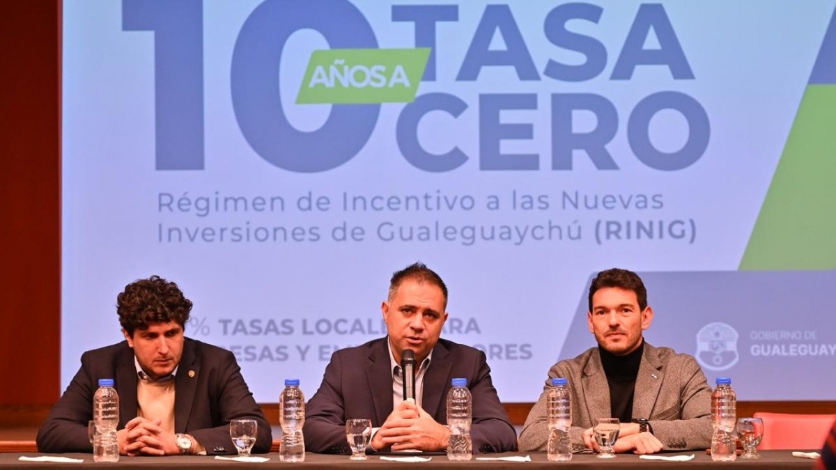 Davico propone no cobrarle tasas por 10 años a quienes realicen nuevas inversiones en Gualeguaychú - imagen de origen