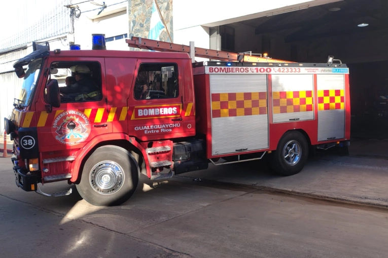Escape de gas en Quijano y Angelelli: intervención rápida de Bomberos - imagen de origen