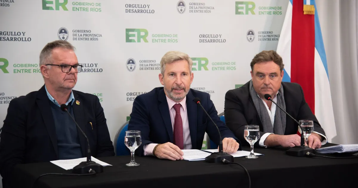 Entre Ríos: Frigerio anunció una inversión de U$S 320 millones para recuperar rutas provinciales - imagen de origen