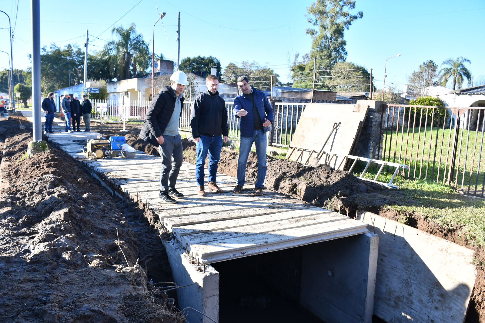 Con una inversión de 600 millones de pesos, el municipio ejecuta obras hidráulicas en distintos barrios de Concordia - 7PAGINAS - imagen de origen