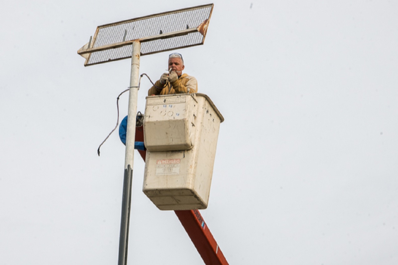 El Municipio instaló nueva iluminación LED en el Complejo El Sol - imagen de origen