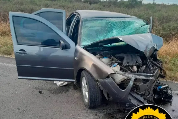 Fatal choque en ruta 18: un hombre murió por el impacto - imagen de origen