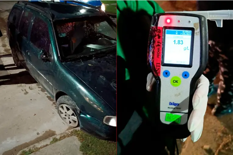 Detuvieron en Paraná a automovilista que circulaba alcoholizado y en contramano - imagen de origen