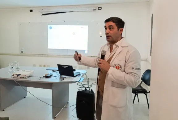 Con una exposición sobre el shock séptico, cerró el segundo mes del curso de emergencias hospitalarias - imagen de origen