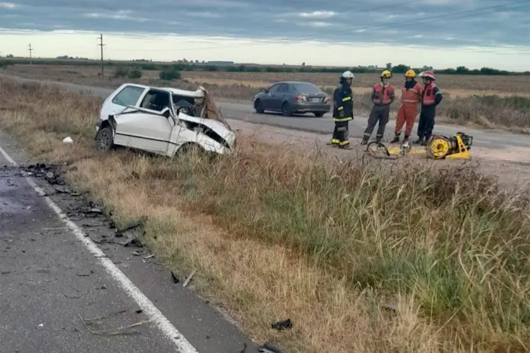 Choque frontal en la ruta 18 dejó un muerto y tres heridos - Informe Digital - imagen de origen