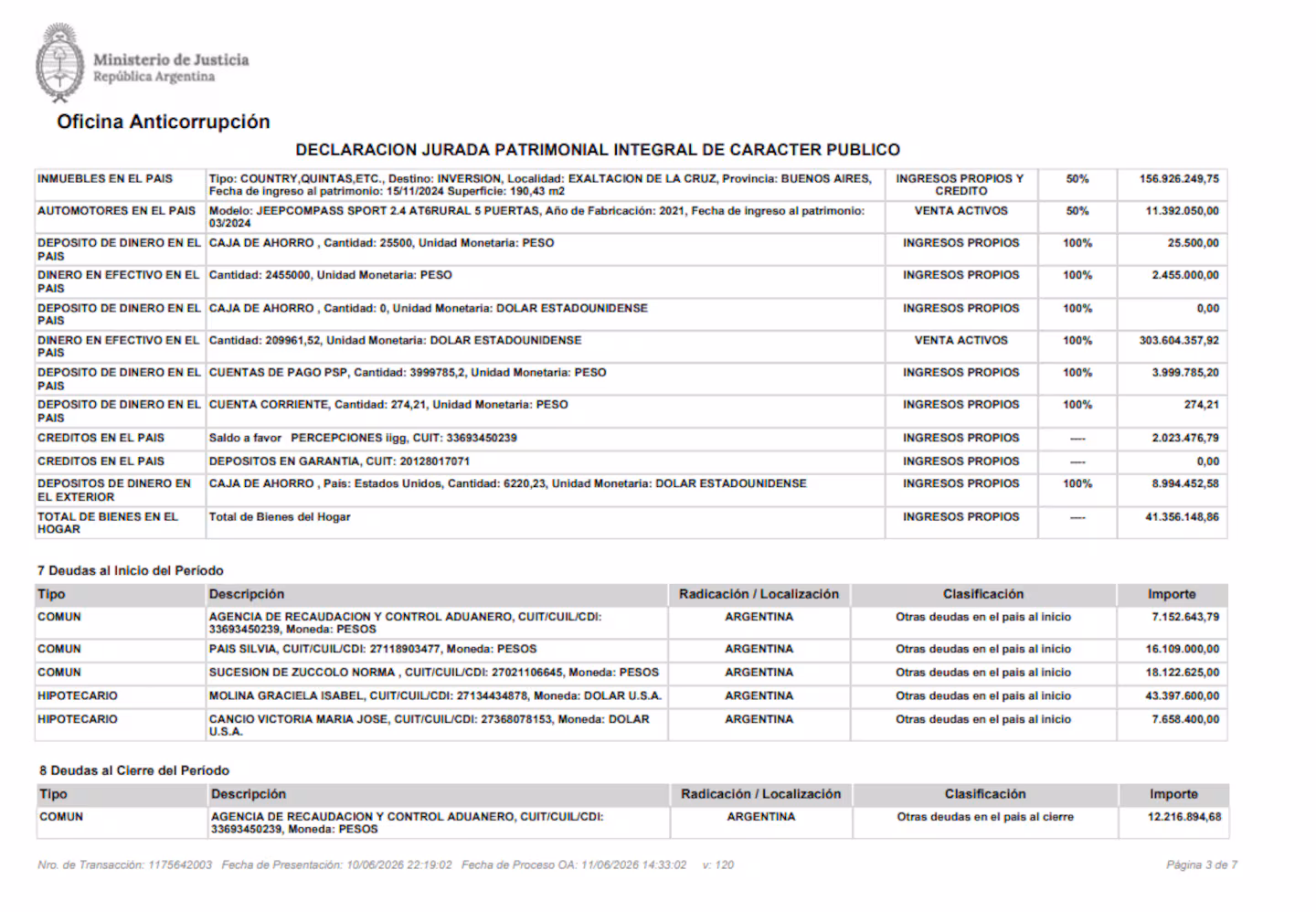Avanza la causa contra Manuel Adorni: el fiscal Pollicita reactiva la investigación patrimonial con una batería de medidas - imagen de origen