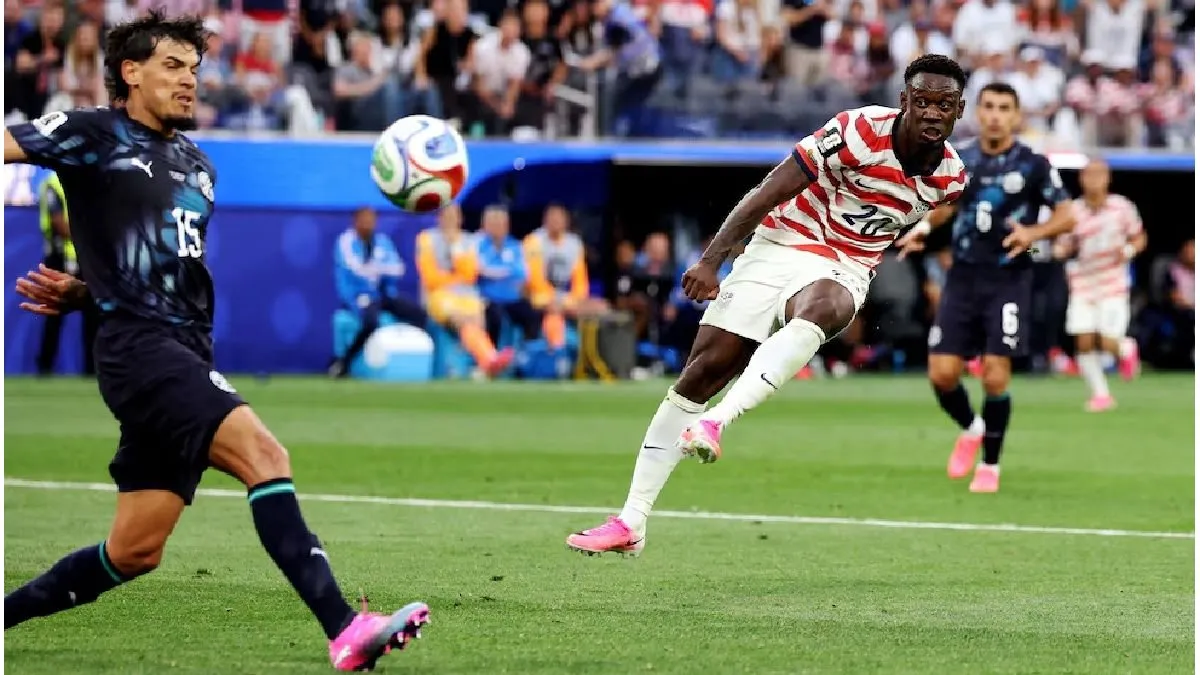 Estados Unidos debutó con una goleada ante Paraguay - imagen de origen