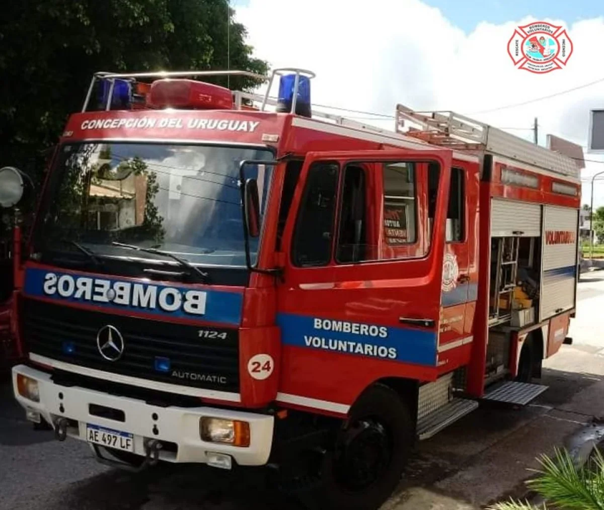 Incendio en zona oeste: el fuego fue controlado por vecinos y no hubo daños en viviendas - imagen de origen