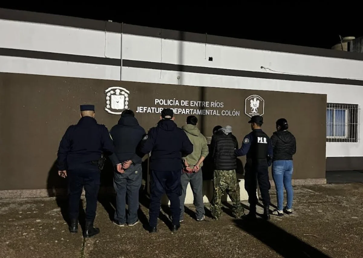 Detuvieron a tres jóvenes de Villaguay por un hecho delictivo ocurrido en Colón - imagen de origen
