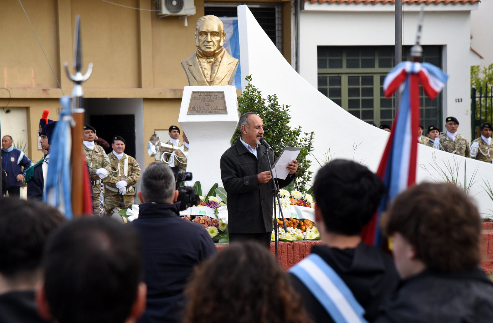Acto oficial por el 243° aniversario de Concepción del Uruguay - imagen de origen