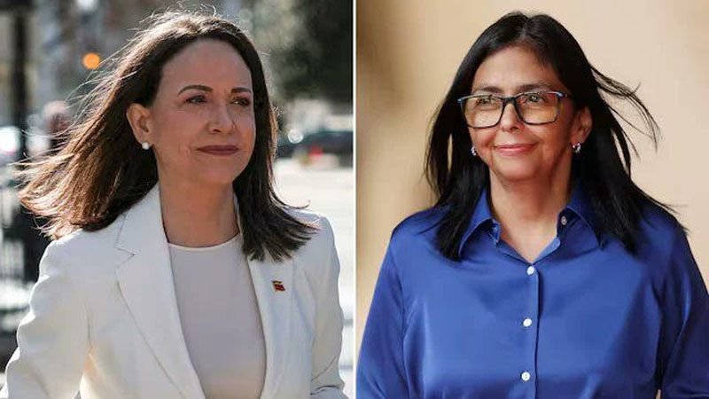 Machado liderará una negociación con Delcy Rodríguez - imagen de origen