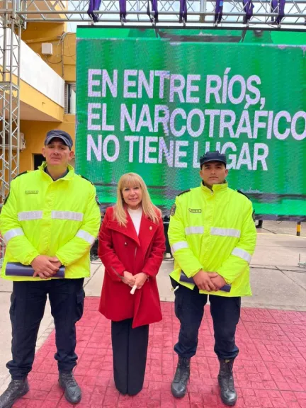 La diputada Romero destacó el histórico secuestro de cocaína en Feliciano - imagen de origen