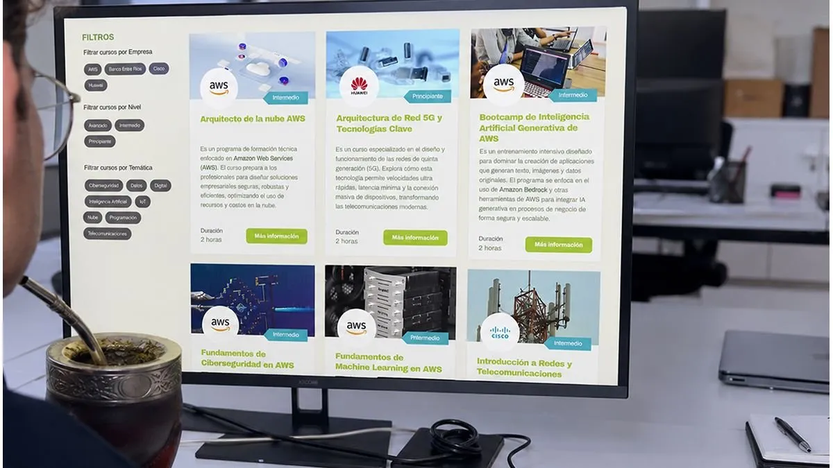 Plataforma reúne toda la oferta de formación digital de Entre Ríos - imagen de origen