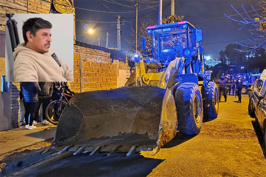 Locura en Concordia: dictaron prisión preventiva para el operario que borracho chocó siete autos con una pala mecánica - imagen de origen
