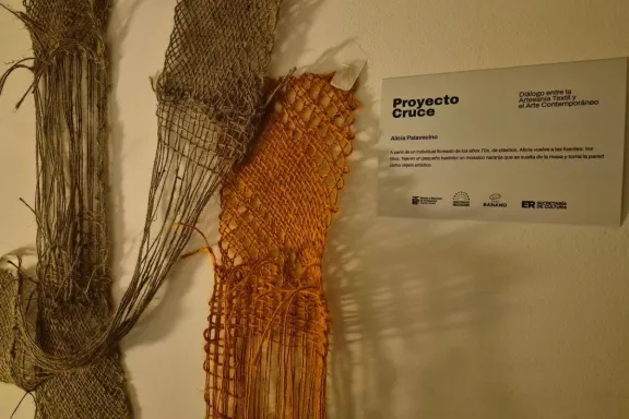 Proyecto Cruce invita a una jornada abierta con muestra textil y arte contemporáneo en Casa Banano - imagen de origen