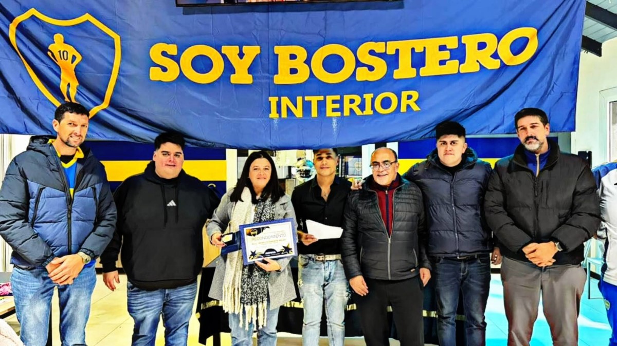 Reconocieron a la Peña de Boca de Concepción del Uruguay - imagen de origen