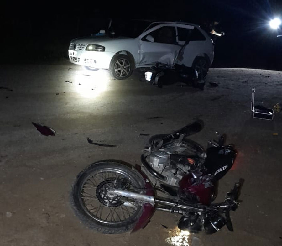 Doble choque y un herido grave tras un insólito accidente encadenado en la Avenida 25 de Mayo de Chajarí - imagen de origen