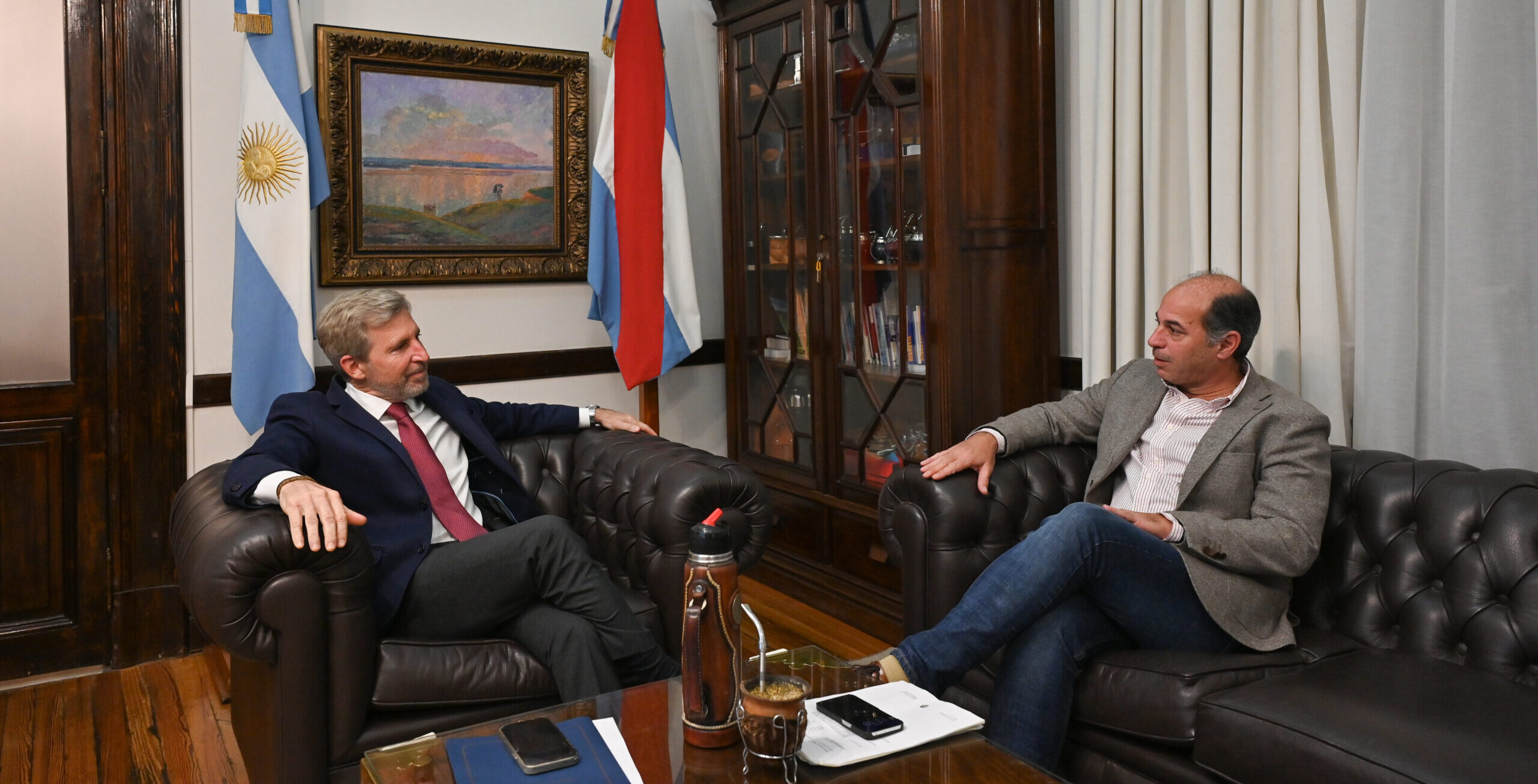 Frigerio y López analizaron la reforma previsional y el escenario político entrerriano - imagen de origen