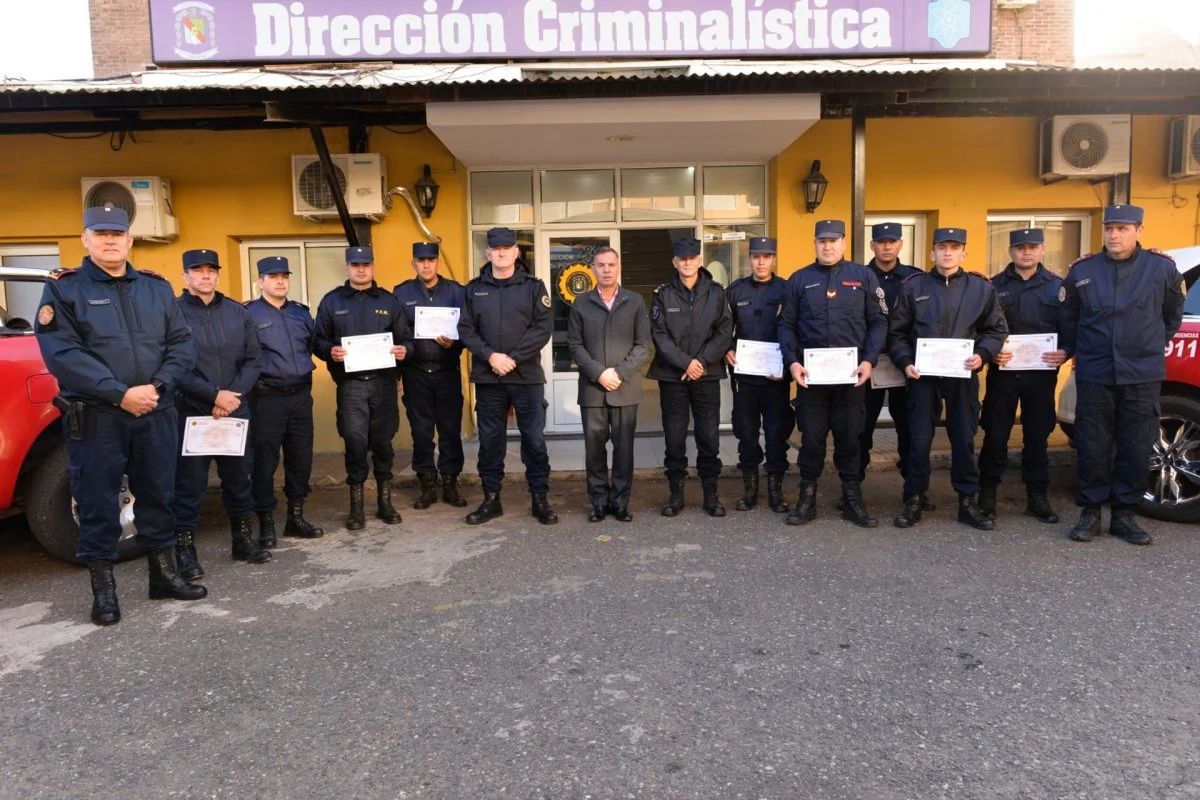 La Policía de Entre Ríos capacitó a su personal en investigación de incendios - imagen de origen