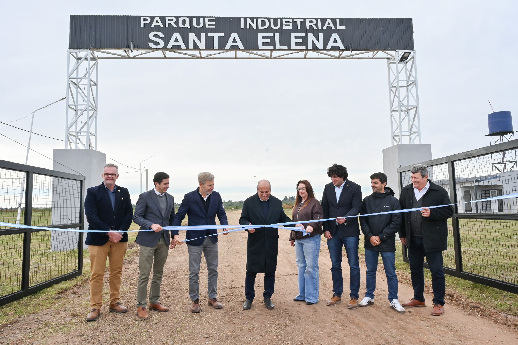 Frigerio y Rossi inauguraron el Parque Industrial de Santa Elena - imagen de origen