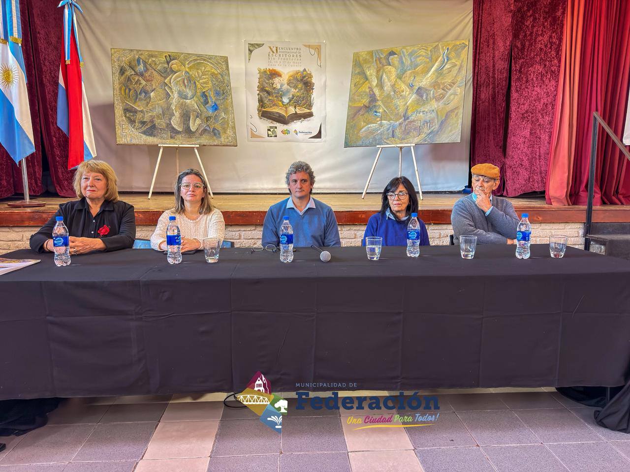 Federación es literatura: comenzó el XI Encuentro Internacional de Escritores Sin Fronteras - 7PAGINAS - imagen de origen