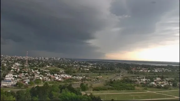 Rige un alerta amarillo por tormentas para gran parte de Entre Ríos - imagen de origen